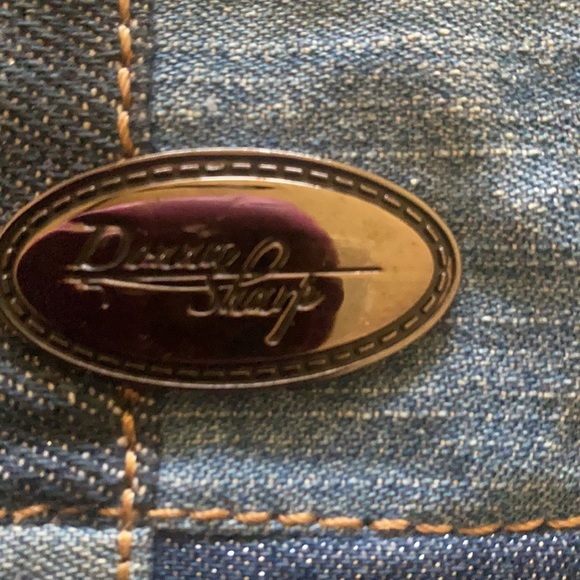 Color block Donna sharp denim purse . In good condition - Picture 2 of 11